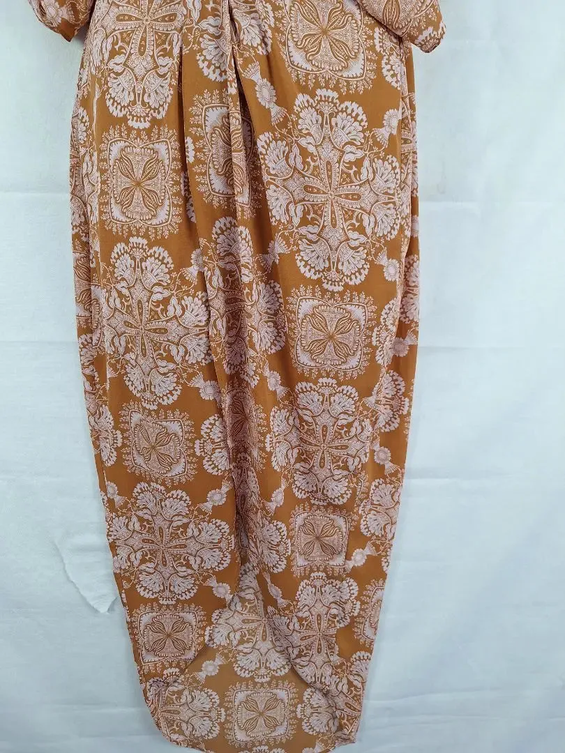 Sheike Soft Draped  Wrap Maxi Dress Size 10