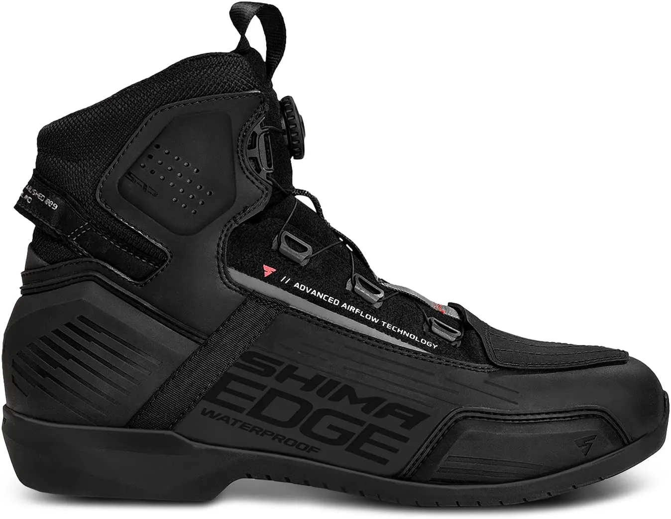 SHIMA Edge WP Waterproof Motorcycle Shoes for Men Breathable Reinforced
