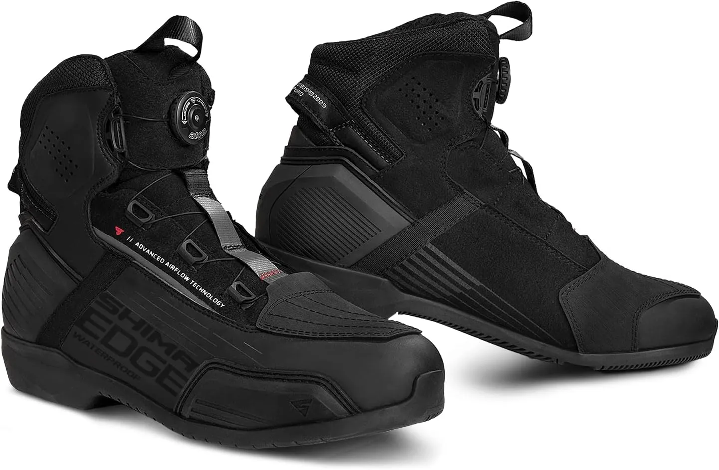 SHIMA Edge WP Waterproof Motorcycle Shoes for Men Breathable Reinforced