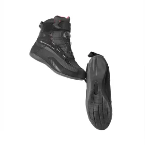 SHIMA EXO Vented Motorbike Shoes for Men Black - 910022