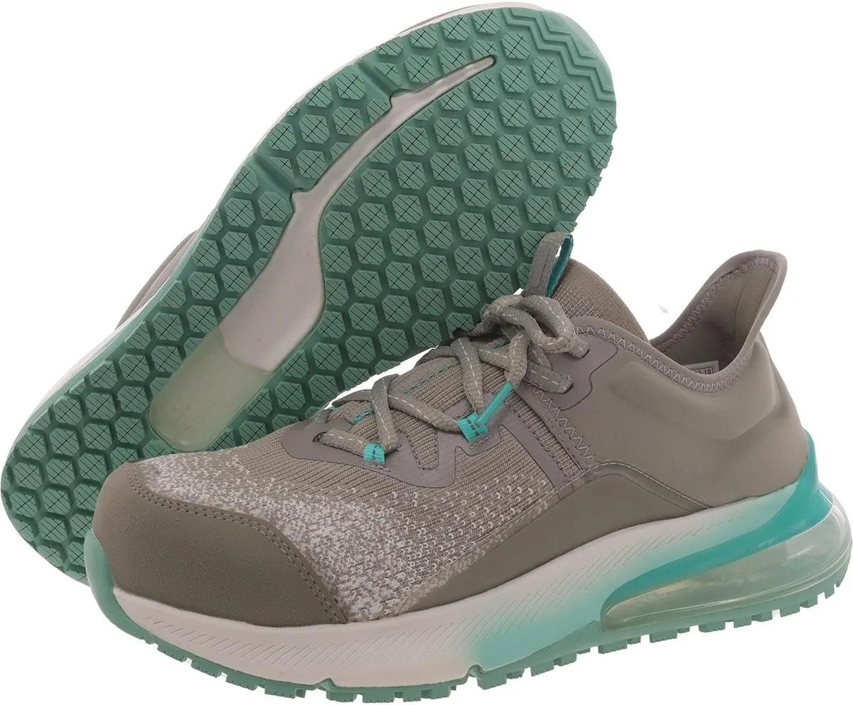 Shoes for Crews Gia, Women's Nano Composite Toe (NCT) Work Shoes, Slip Resistant, Water Resistant