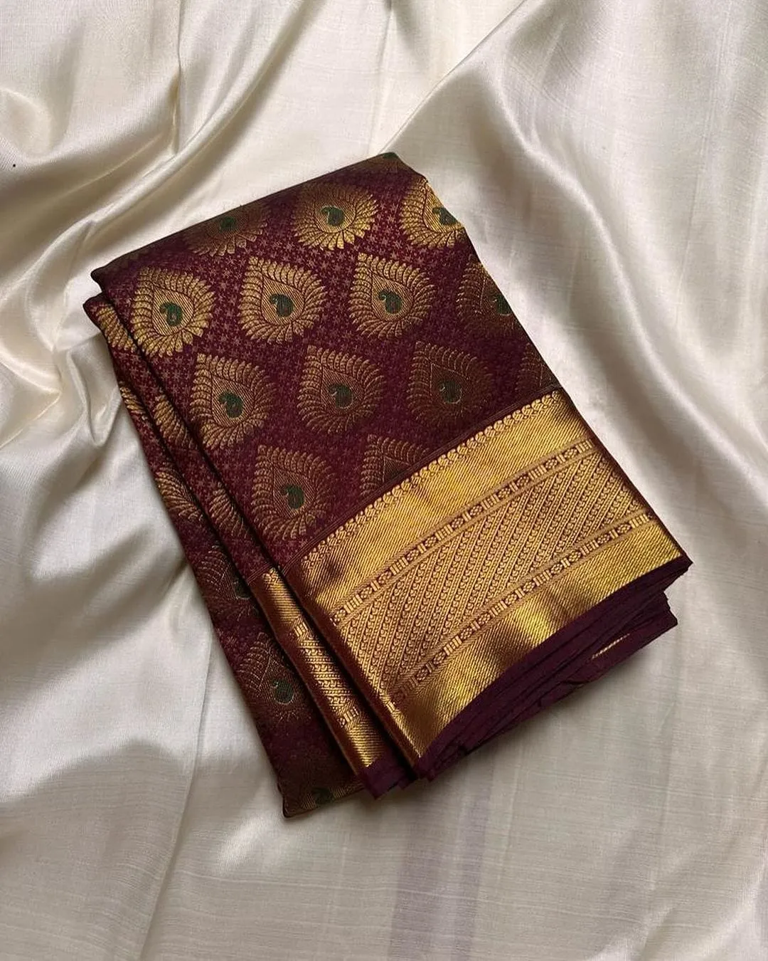 Silk Soft Piece Flat-rate discount Saree Vivacious Wine Aplomb Bulk pricing With Blouse