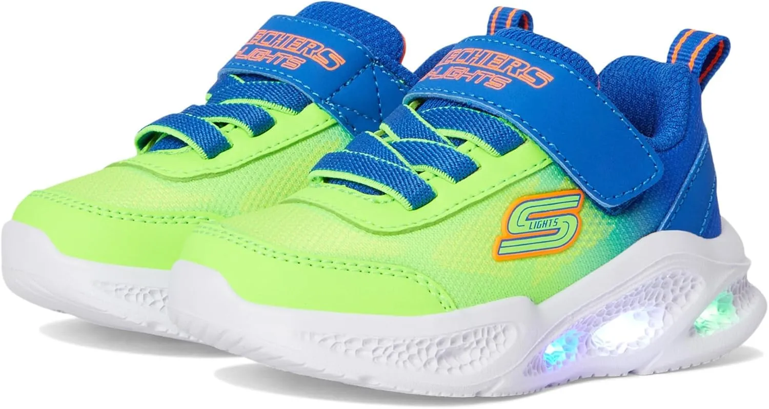 Skechers Kids' Meteor-Lights-Krendo Sneaker