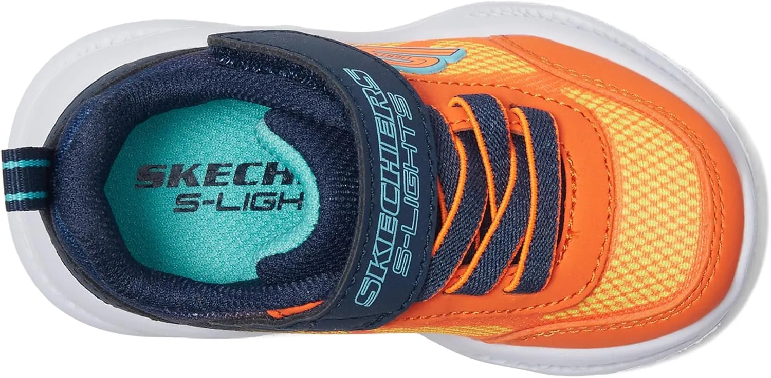Skechers Kids' Meteor-Lights-Krendo Sneaker