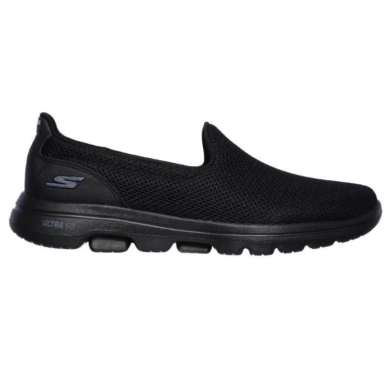 Skechers Womens Go Walk 5 Wide Black