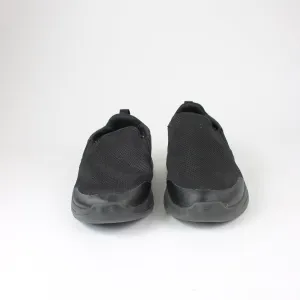 Sketchers Black Mesh Slip on Sneakers
