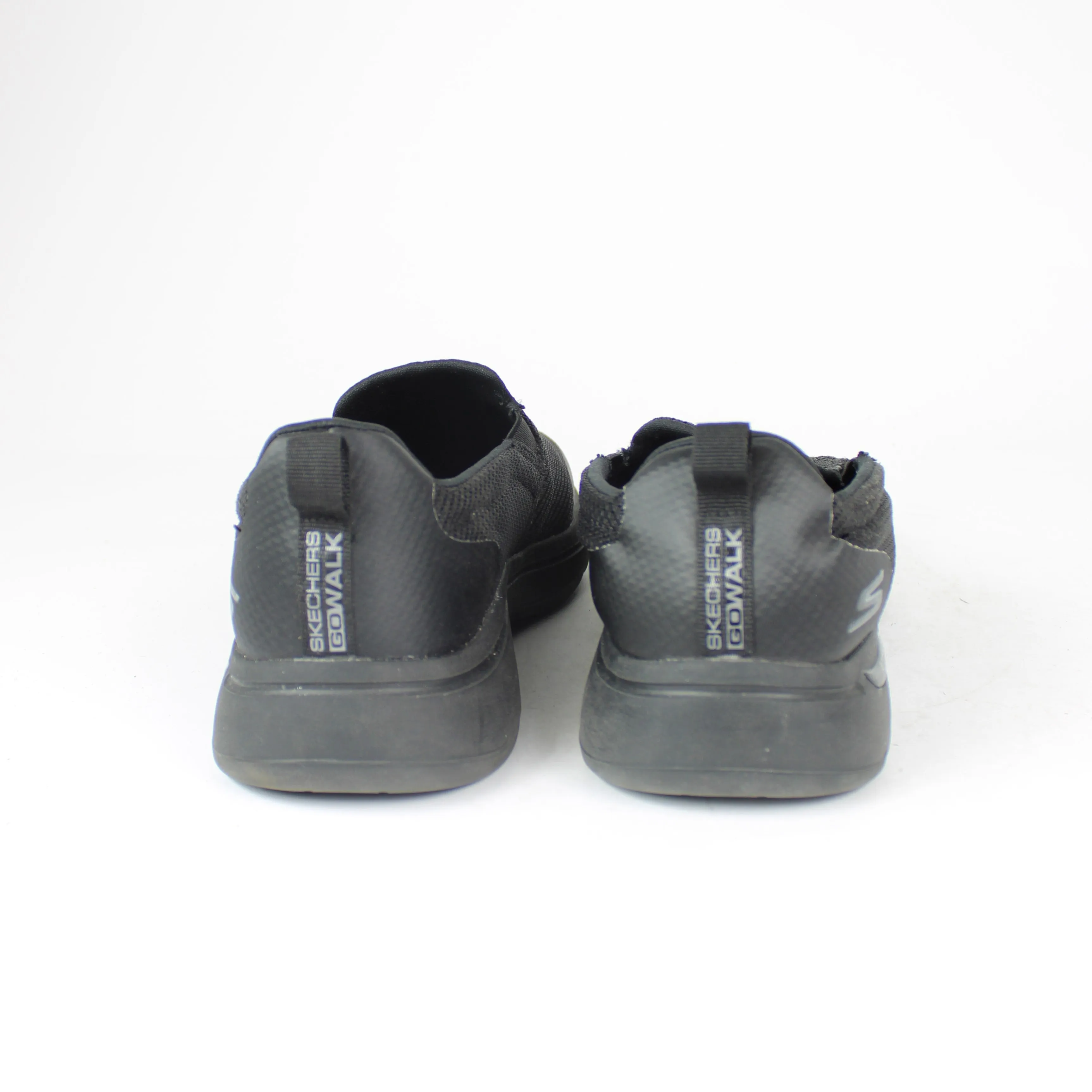 Sketchers Black Mesh Slip on Sneakers
