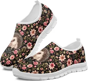 Slip in Loafers Women Slip On Shoes Cute Art Cat Elastic Upper Casual Mesh-Comfortable Tennis Workout Sneaker