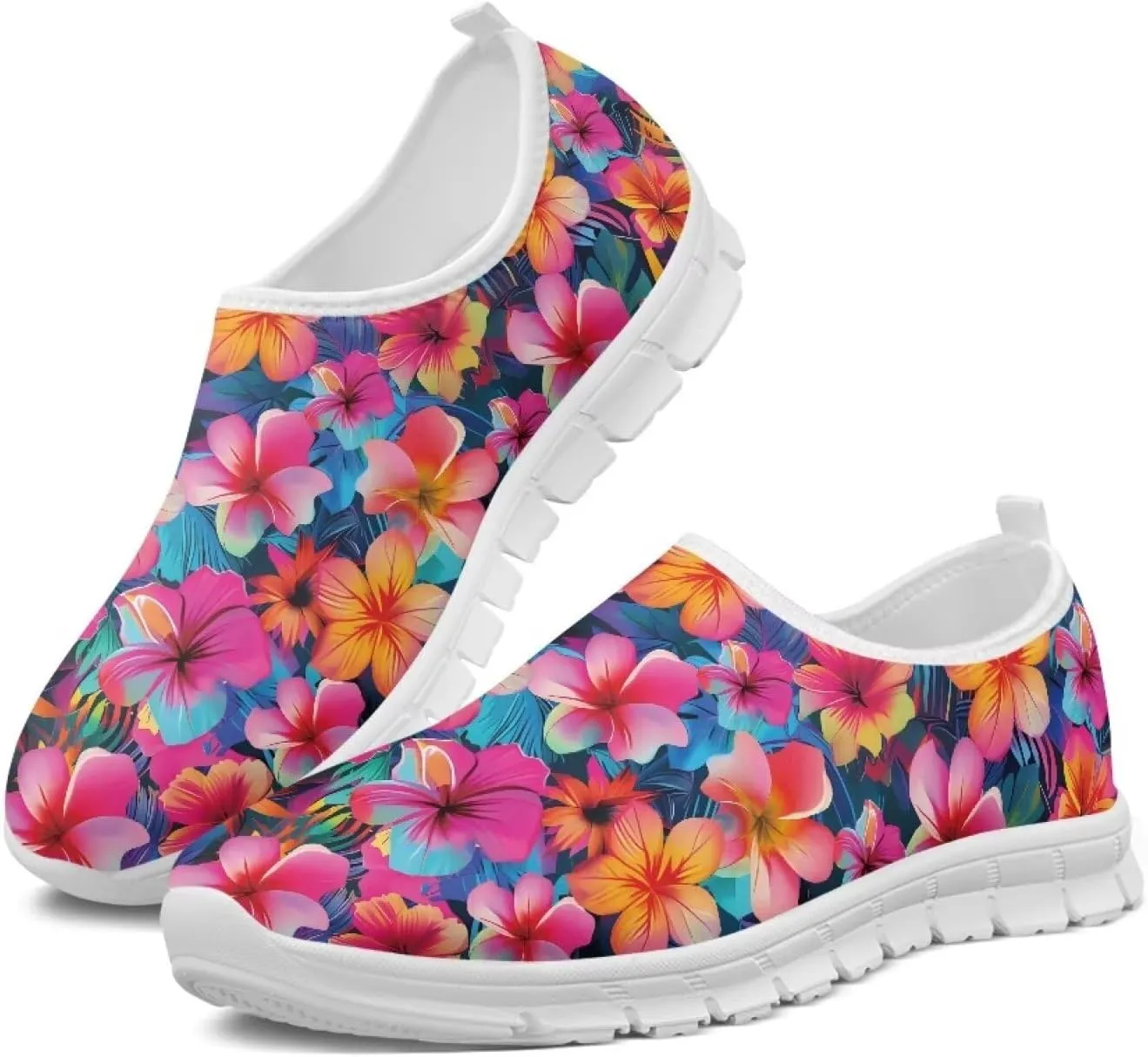 Slip On Shoes for Women Low Cut Non Slip Casual Walking Shoes Lightweight Sports Running Tennis Sneakers US5.5-11.5