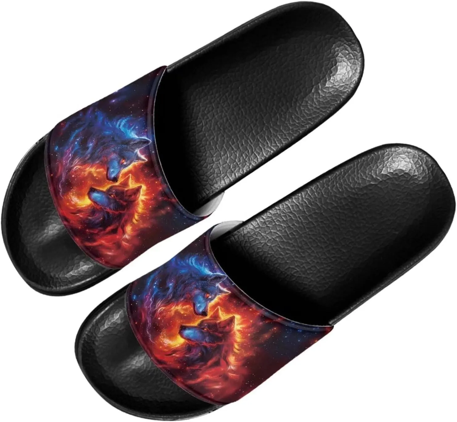 Slippers for Women and Men, Pillow House Slippers Shower Shoes Indoor Slides Bathroom Sandals