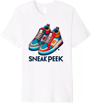 Sneakerhead's Dream - Vibrant Sneaker Culture Kicks Design Premium T-Shirt