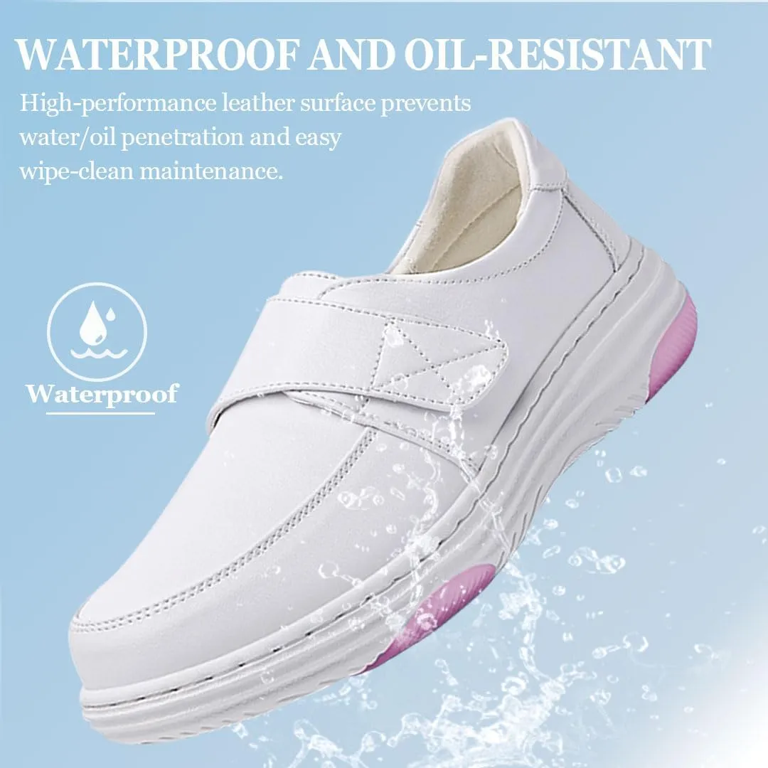 Snugeasy Women's Nursing Shoes Comfortable Nurse Shoes for Women Non-Slip Lightweight Suitable for Restaurants, and Healthcare Medical Work