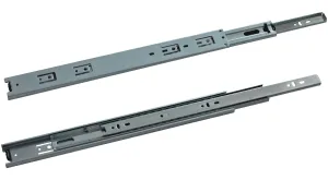 Soft-Close Regular-Close Drawer Slide 75 lb 100 lb Loading Capacity Ball Bearing Runners Full Extension - 10 Pair