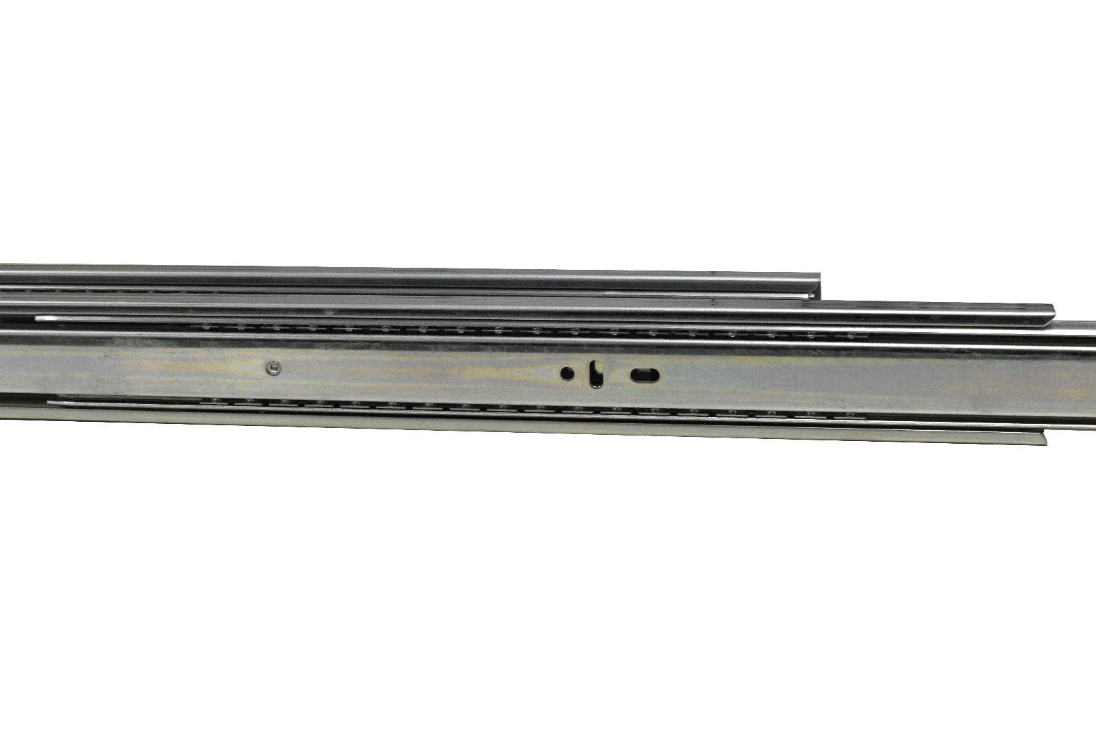Soft-Close Regular-Close Drawer Slide 75 lb 100 lb Loading Capacity Ball Bearing Runners Full Extension - 10 Pair