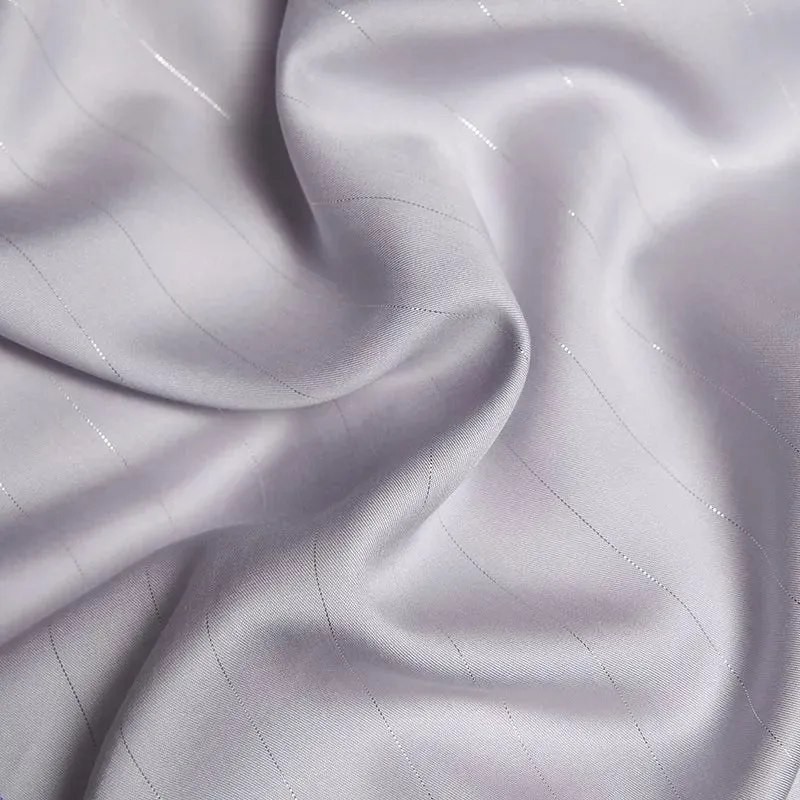 Soft Gray Elegance Bedding Set