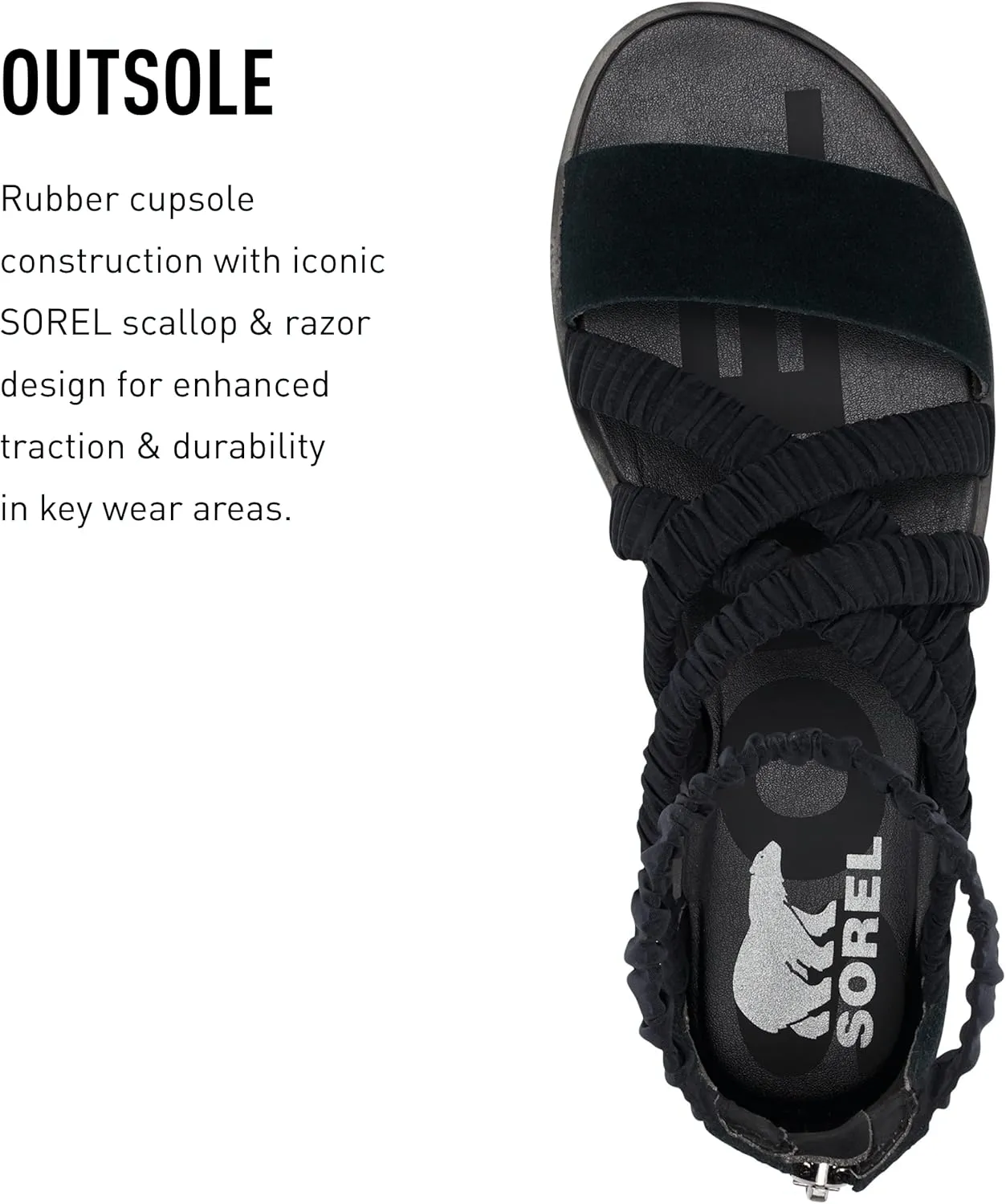 Sorel Women's Ella II Ankle Strap Sandals