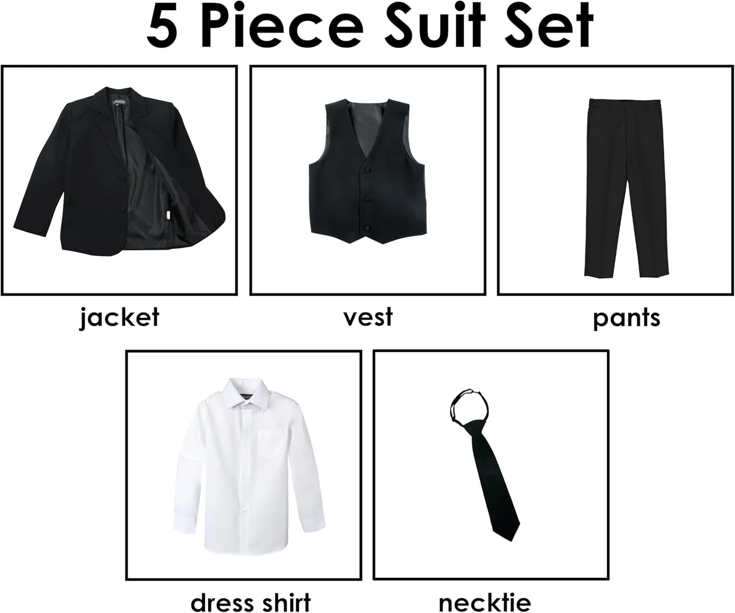 Spring Notion Baby Boys' Classic Fit Formal Dress Suit Set