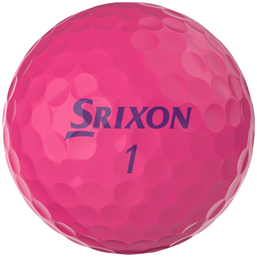 Srixon Soft Feel Lady 9 Golf Balls x 3