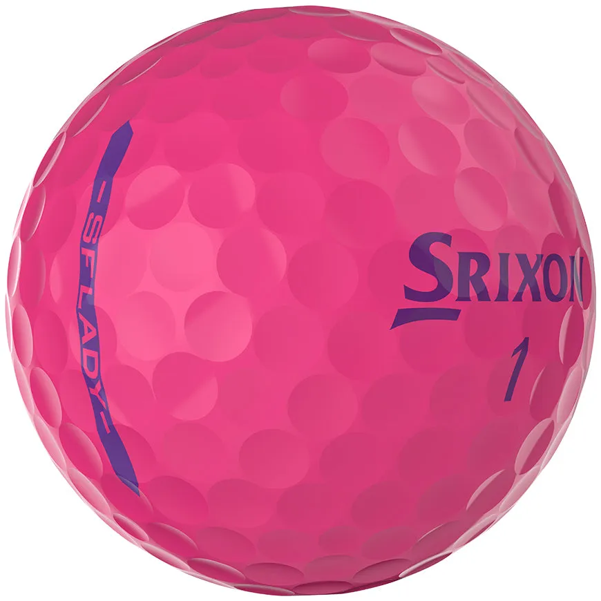 Srixon Soft Feel Lady 9 Golf Balls x 3