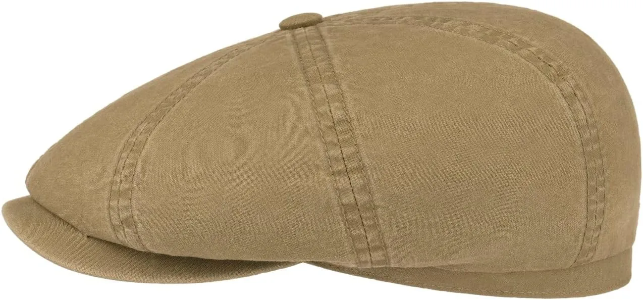 Stetson Kids Hatteras Newsboy Cap for Cotton Cap Flat with Peak Spring Summer