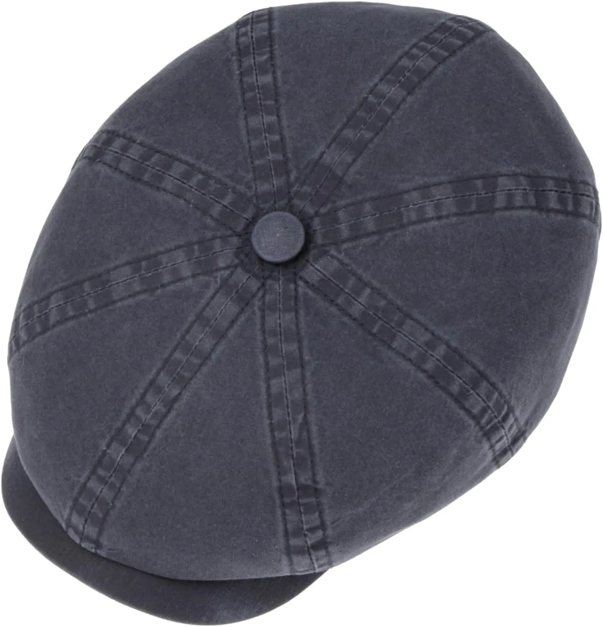Stetson Kids Hatteras Newsboy Cap for Cotton Cap Flat with Peak Spring Summer