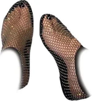 StoneLiquid Tarz Kiz Sparkly Women Shoes, Ultra Comfortable Shiny Gem Mesh Flats Sparkle Slip On Sandals Shoes