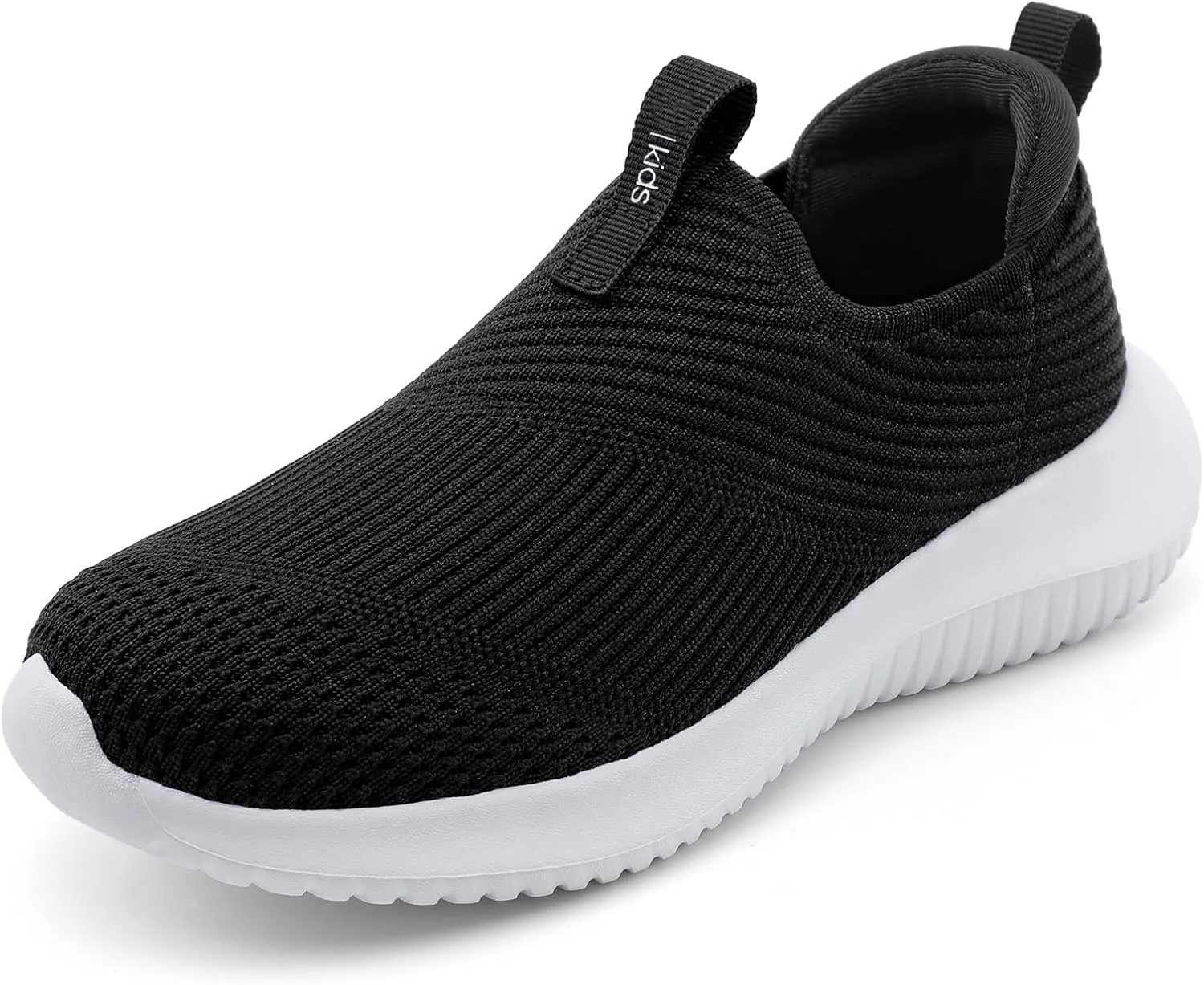 STQ Kids Shoes Girls Boys Lightweight Slip on Walking Sneakers