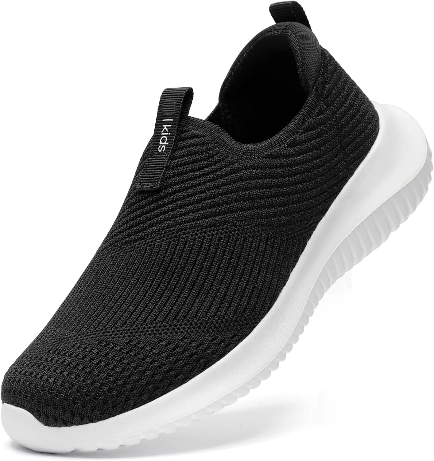STQ Kids Shoes Girls Boys Lightweight Slip on Walking Sneakers