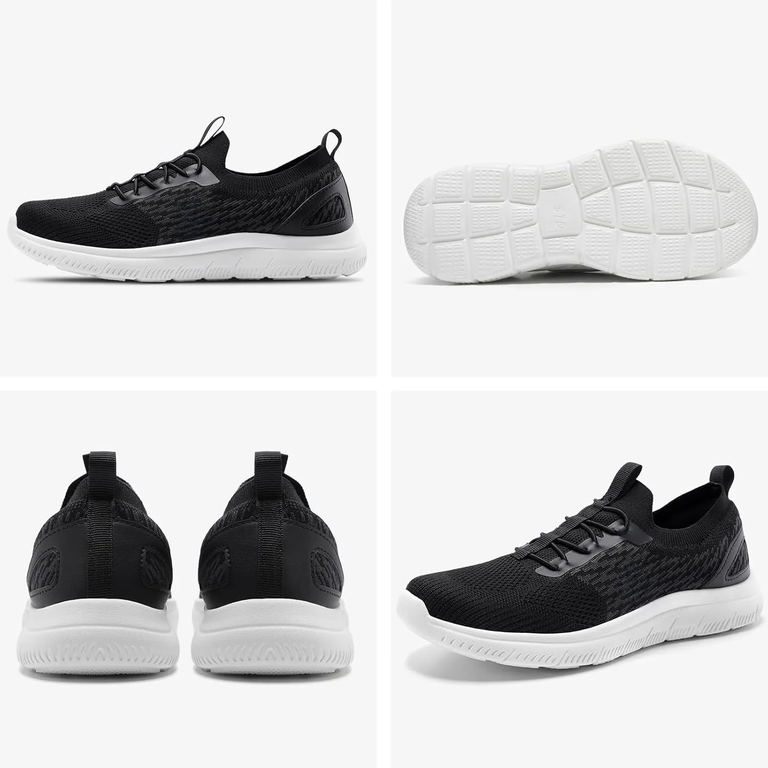 STQ Women Walking Shoes with Arch Support Comfort Lightweight Slip on Sneakers