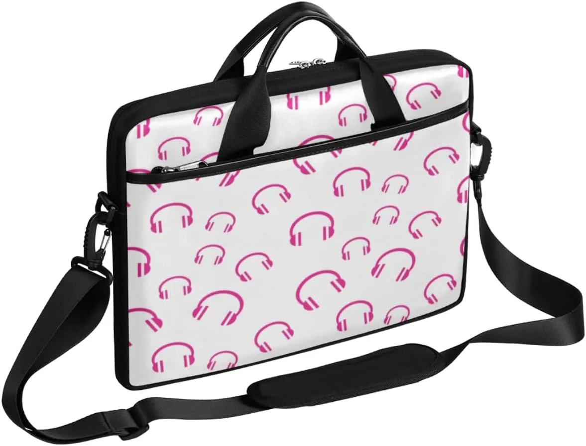 Strawberry Laptop Bag for Women Men 13-15 Inch Computer Briefcase Bag Lightweight Notebook Shoulder Messenger Bag
