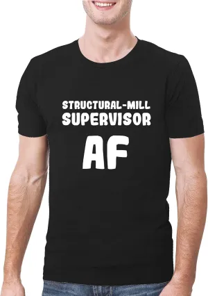 Structural-Mill Supervisor AF - A Soft & Comfortable Men's T-Shirt