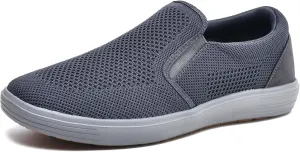 TIOSEBON Men's Mesh Slip on Walking Shoes-Comfortable Drving Loafer Fashion Sneaker