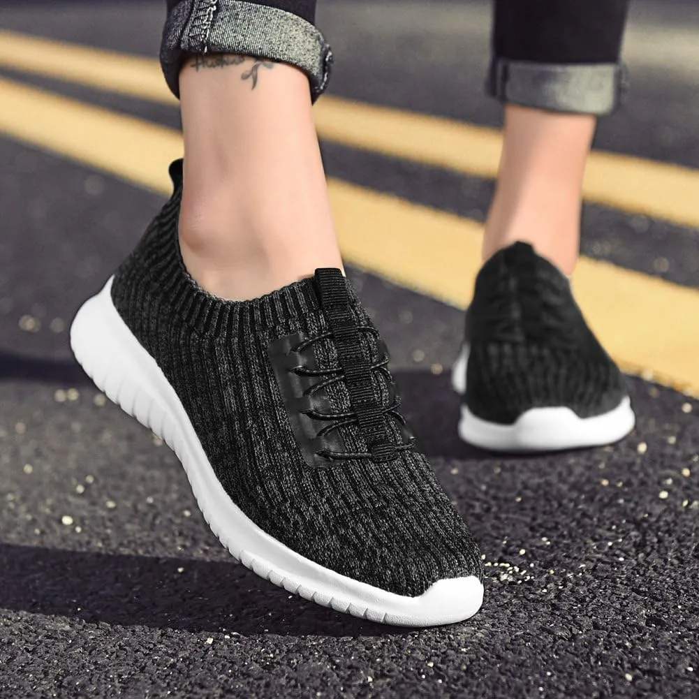 TIOSEBON Women's Slip On Walking Shoes Lightweight Casual Running Sneakers