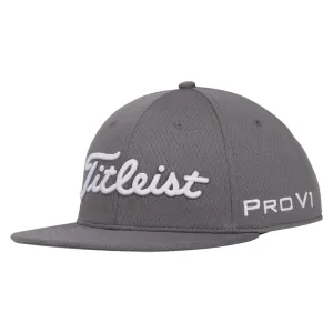 Titleist Tour Elite Flat Bill Golf Cap Charcoal/White - 24 Men