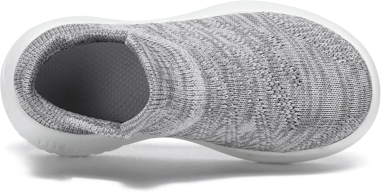 Toddler Sneakers for Baby Boys Girls Slip On Breathable Running Walking Shoes for Little Kids