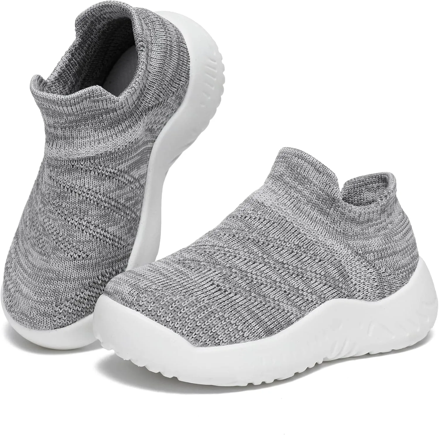 Toddler Sneakers for Baby Boys Girls Slip On Breathable Running Walking Shoes for Little Kids