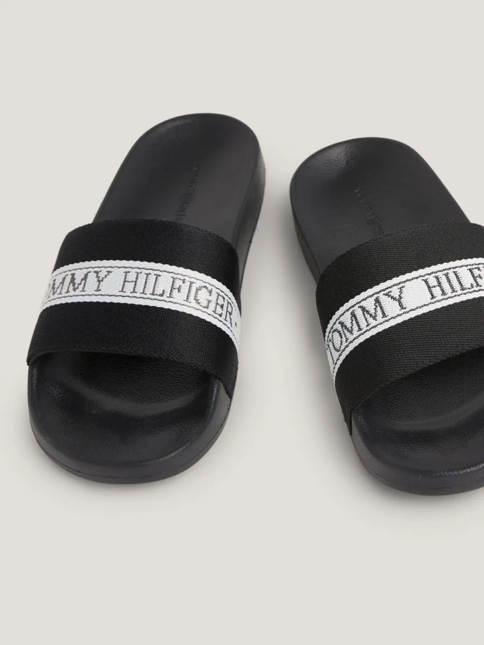 Tommy Hilfiger POOL Womens Sliders Black