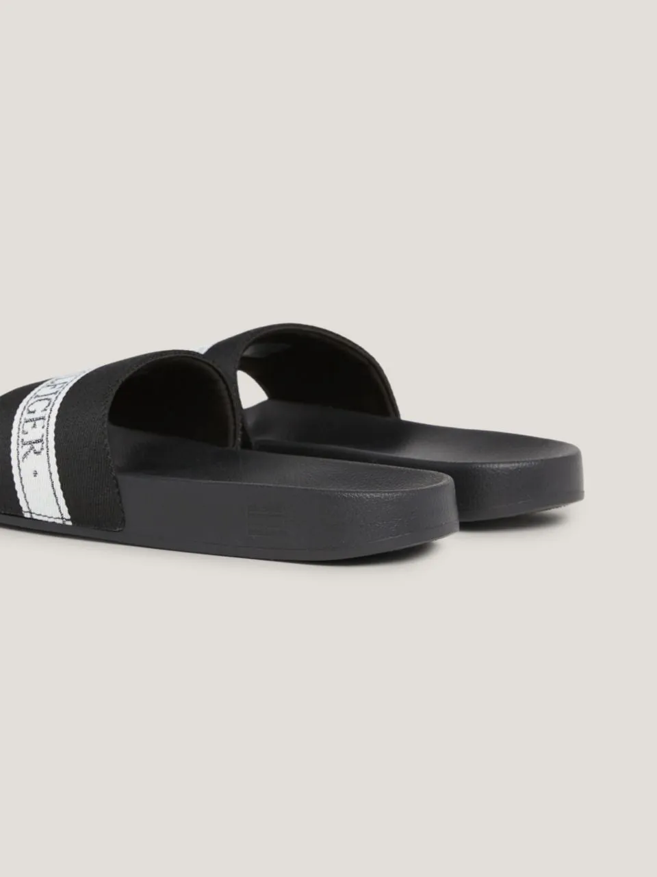 Tommy Hilfiger POOL Womens Sliders Black