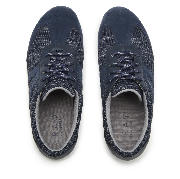 Traq by Alegria Rhythmiq Navy Women's Sneakers RYT-5410