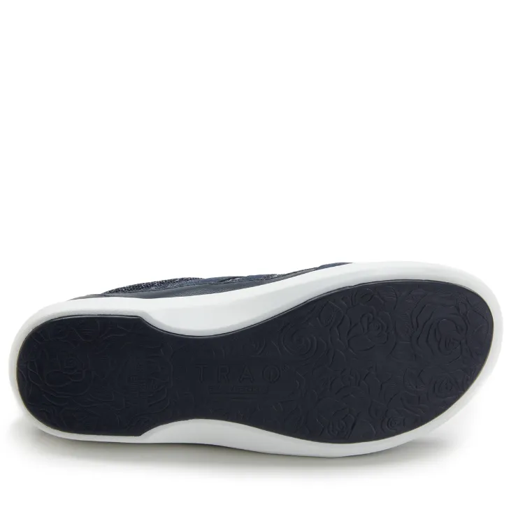 Traq by Alegria Rhythmiq Navy Women's Sneakers RYT-5410