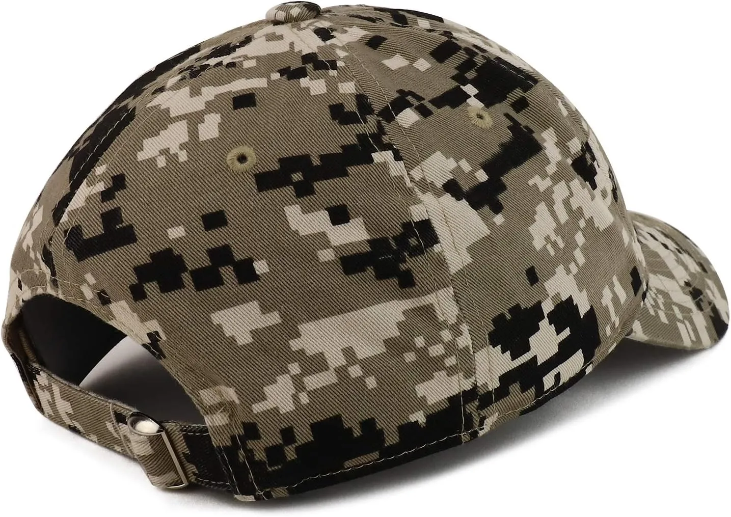 Trendy Apparel Shop Papa Embroidered Soft Crown 100% Brushed Cotton Cap