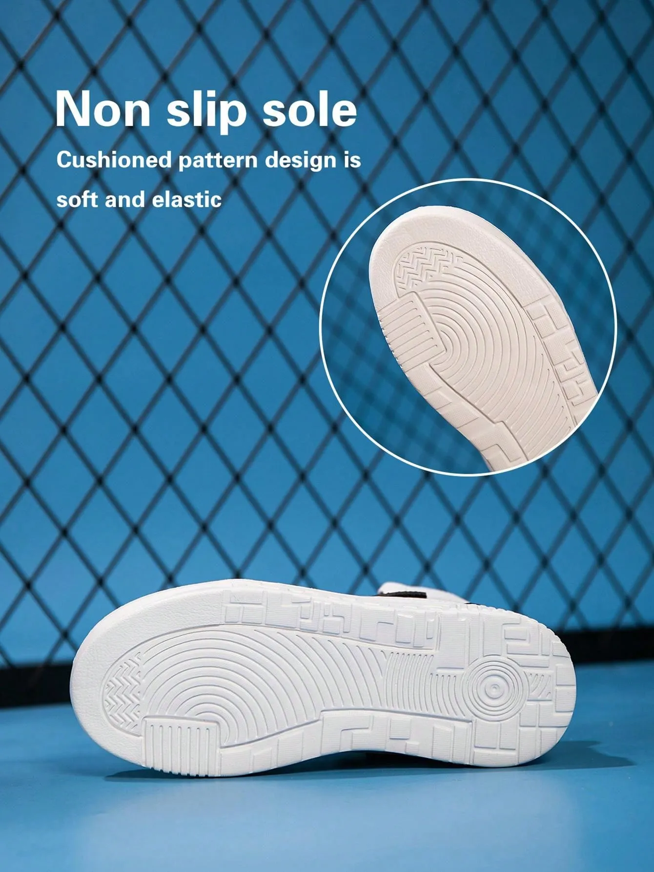Trendy High-Top Sports Sneakers for Kids - Lightweight, Breathable & Slip-On