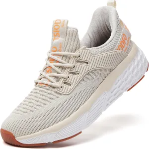 TSIODFO Womens Slip On Running Shoes Wide Lightweight Gym Workout Walking Shoes