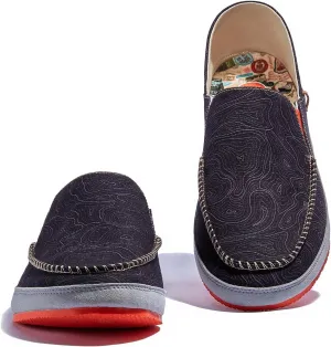 UIN Men's Art Painted Walking Casual Travel Shoes Lightweight Comfort Fashion Sneaker Formentera Series