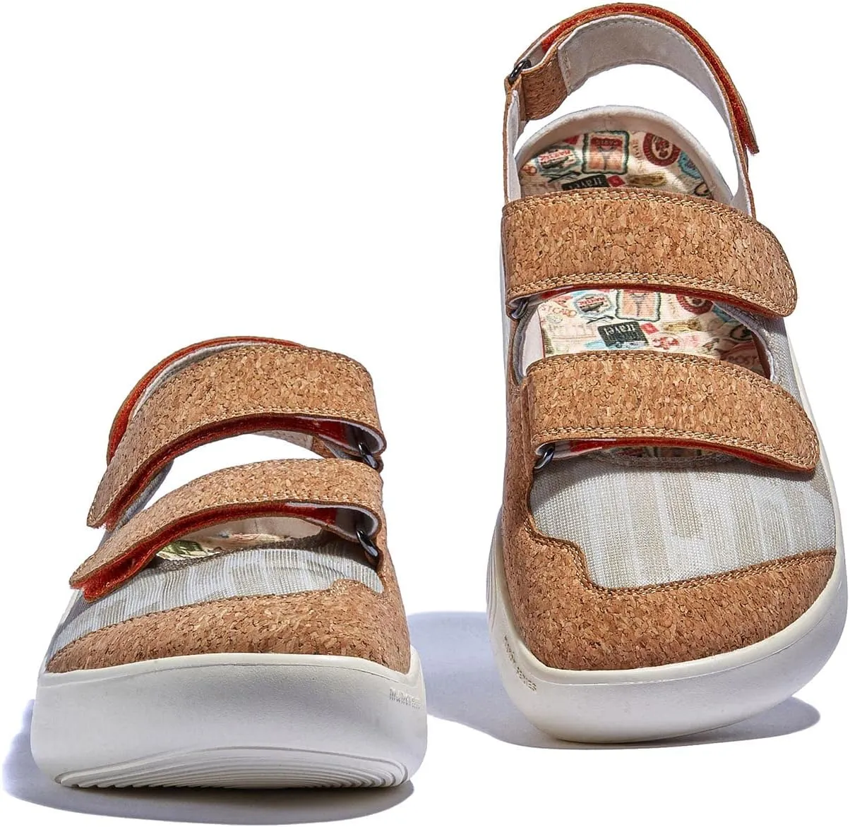 UIN Men's Slip On Walking Shoes Art Travel Lightweight Comfort Fashion Sneaker Mahon Series