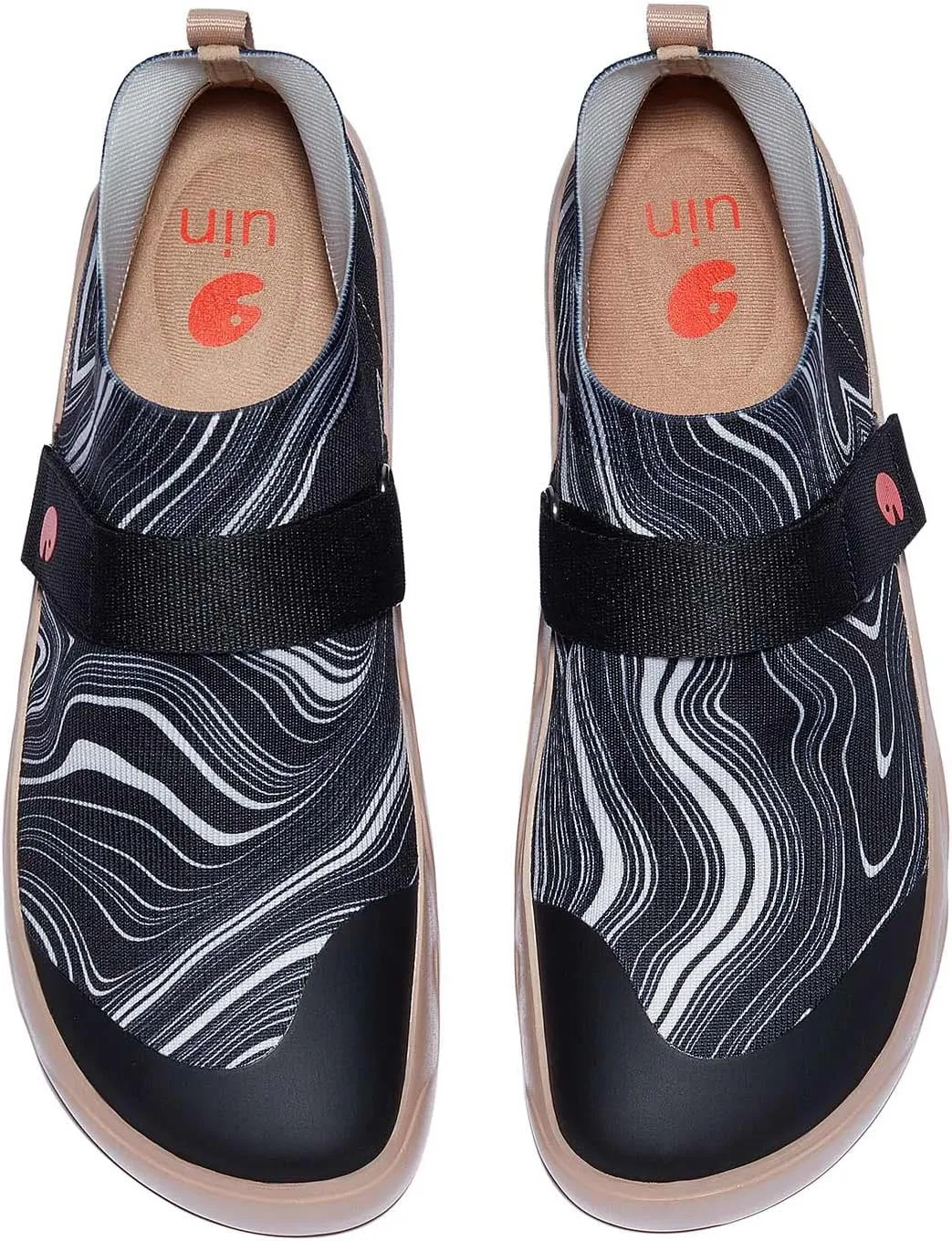 UIN Women's Art Painted Travel Shoes Slip On Casual Loafers Lightweight Comfort Fashion Sneaker Fuerteventura
