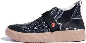 UIN Women's Art Painted Travel Shoes Slip On Casual Loafers Lightweight Comfort Fashion Sneaker Fuerteventura