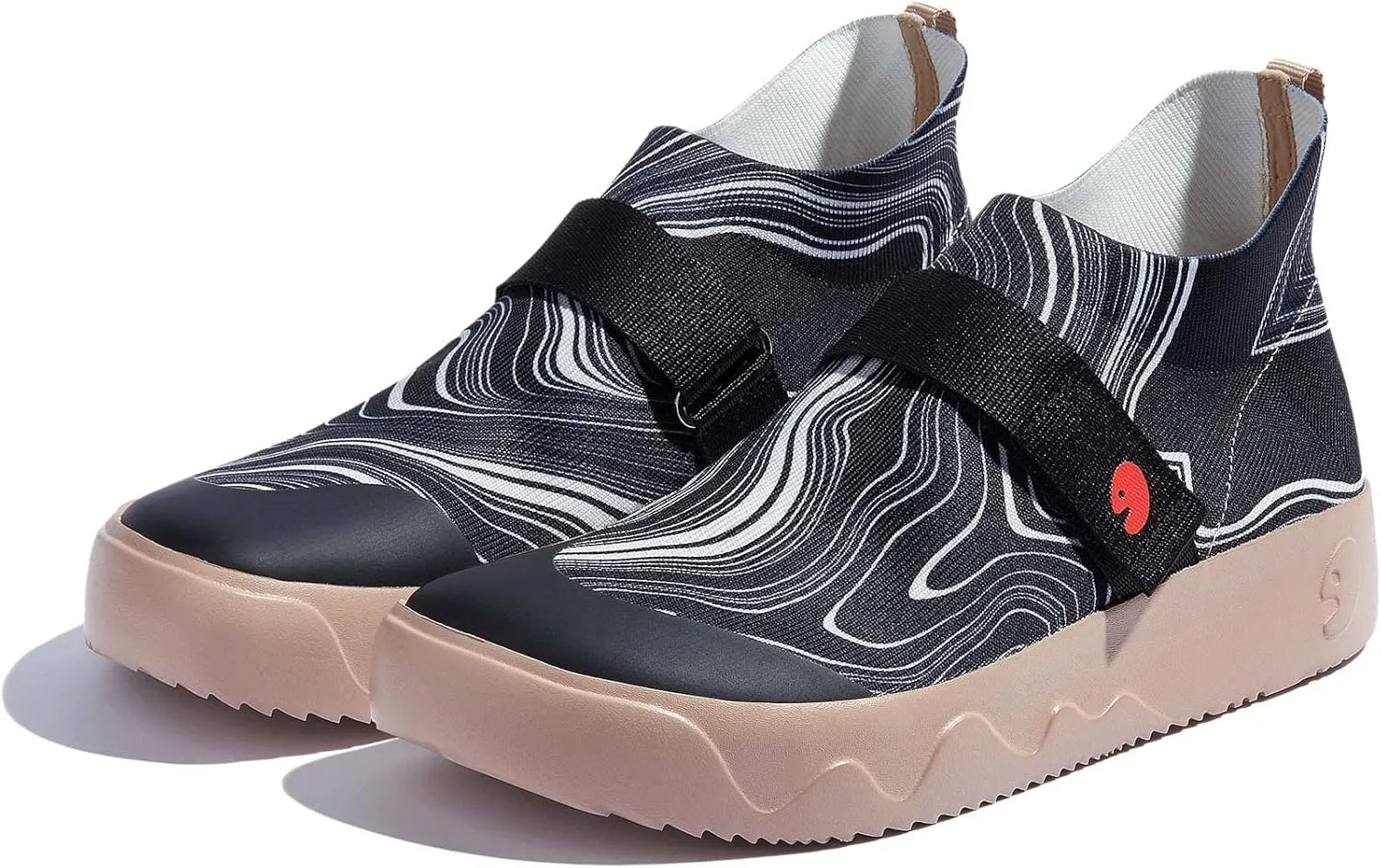 UIN Women's Art Painted Travel Shoes Slip On Casual Loafers Lightweight Comfort Fashion Sneaker Fuerteventura