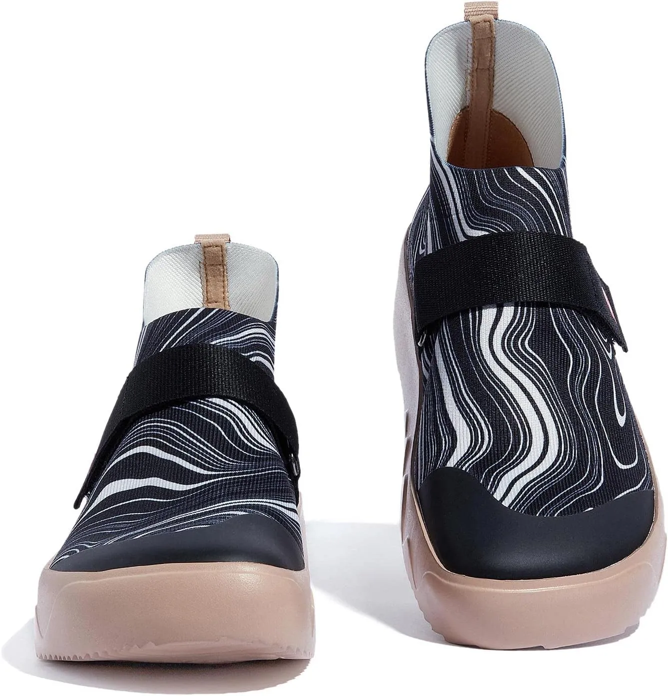 UIN Women's Art Painted Travel Shoes Slip On Casual Loafers Lightweight Comfort Fashion Sneaker Fuerteventura
