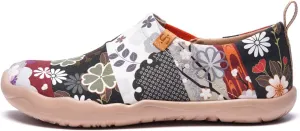 UIN Women's Art Travel Slip-On Shoes Casual Lightweight Breathable Flats Comfortable Loafers